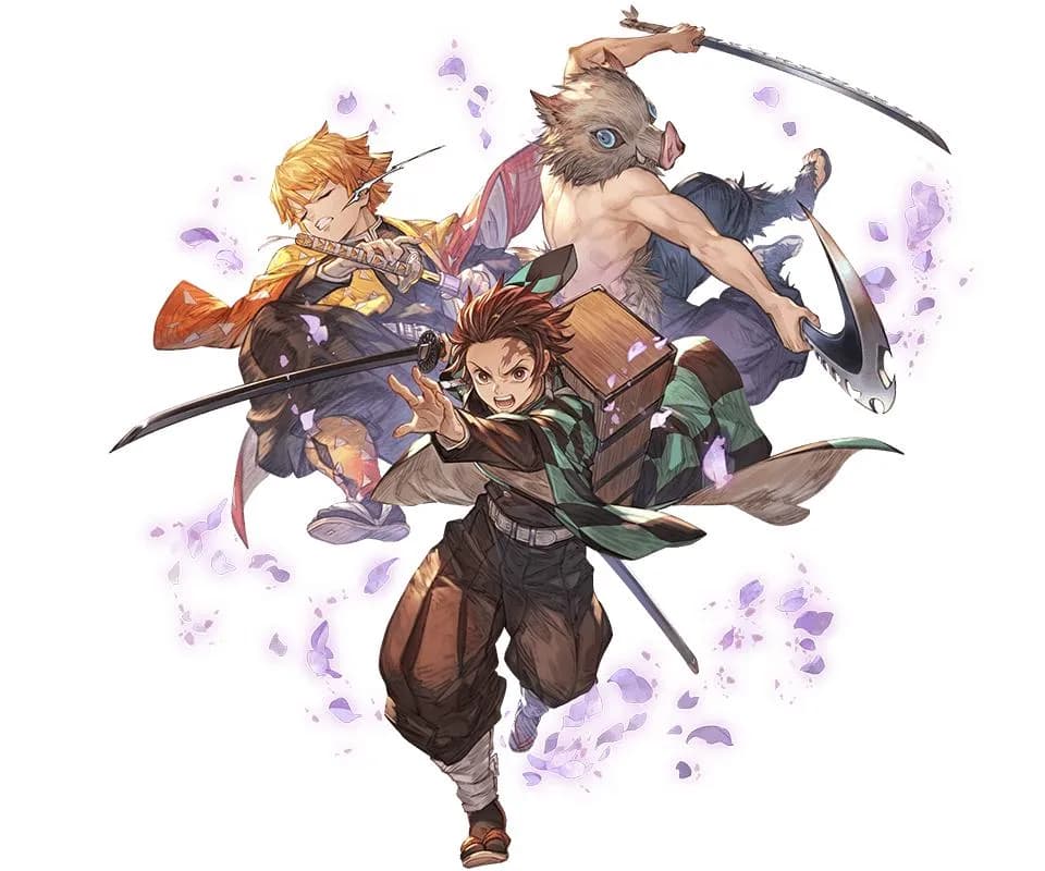 竈門炭治郎＆竈門禰豆子＆我妻善逸＆嘴平伊之助