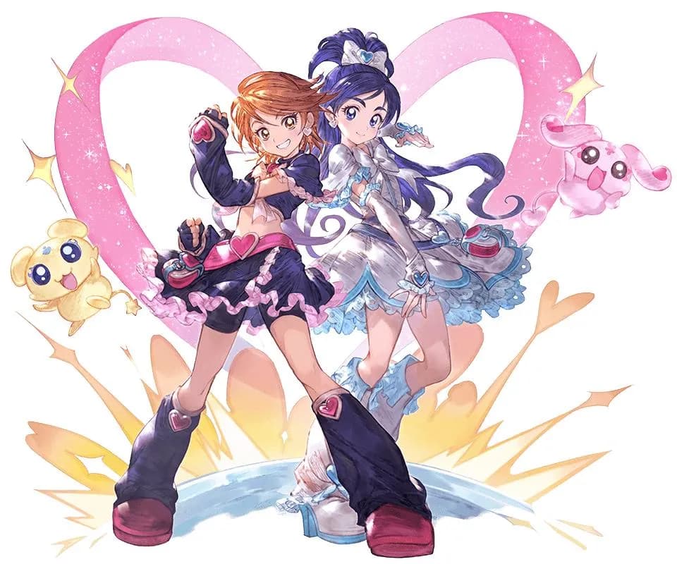 プリキュア キュアブラック&キュアホワイト