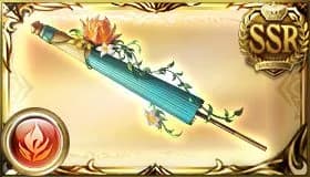 晴風番傘・花緑青