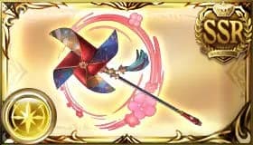 千代紙風車